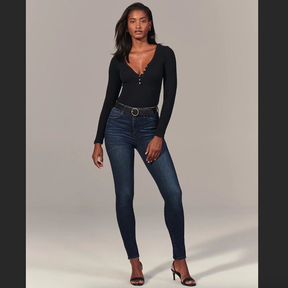 Abercrombie super skinny jeans 24 - Picture 2 of 8